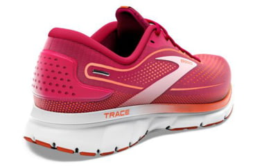 Image of Brooks Trace 2 Running Shoes - Womens, Medium, Sangria/Red/Pink, 12.0, 1203751B630.120