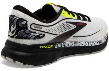 Image of Brooks Trace 2 Running Shoes - Womens, Medium, White/Black/Nightlife, 11.0, 1203751B129.110
