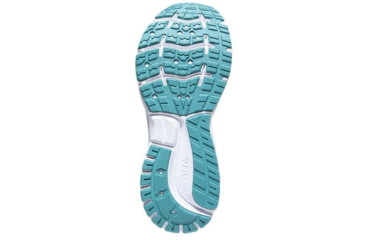 Image of Brooks Trace 2 Running Shoes - Womens, Medium, White/Grey/Porcelain, 9.0, 1203751B185.090