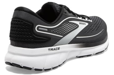 Image of Brooks Trace 2 Running Shoes - Womens, Wide, Ebony/Black/White, 5.5, 1203751D016.055