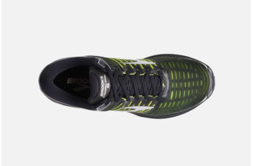 Image of Brooks Transcend 5 Mens Road Running Shoes, Black/Nightlife/Silver, 12.5 US, Medium, 1102761D069.125