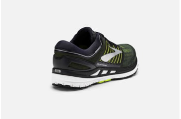 Image of Brooks Transcend 5 Mens Road Running Shoes, Black/Nightlife/Silver, 12.5 US, Medium, 1102761D069.125
