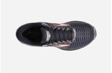 Image of Brooks Transcend 5 Mens Road Running Shoes, Ebony/Black/Red, 11 US, Medium, 1102761D080.110