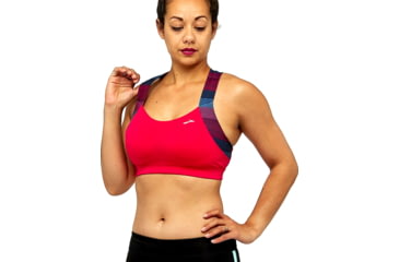 Image of Brooks UpLift Crossback Sports Bra, Dahlia/Market Haze, Medium, 300616603.030
