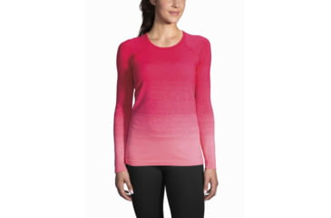 Image of Brooks Women's Streaker Long Sleeve Running Shirt, Dahlia/Salmon, Large, 221142679.035