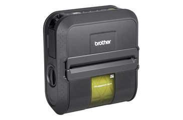 Image of Brother Mobile Solutions RuggedJet4 203 DPI Mobile Bluetooth Printer Kit w/ Battery, Doc Set, Belt Clip, and Ferrite Core RJ4030-K