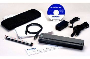Image of Brother Mobile Solutions Pentax Pocket Jet 3 200 dpi Printer Kit, PJ522-K