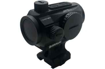 Image of BROWE 1x20 2 MOA Red Reflex Optic with 1/3 Co-Witness Mount, Black, One Size, BRO-2MOA-1/3