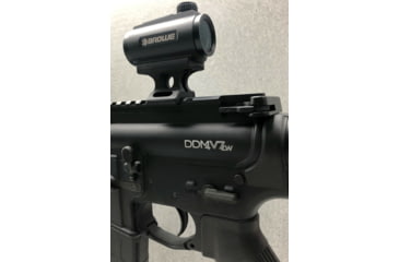 Image of BROWE 1x20 2 MOA Red Reflex Optic with 1/3 Co-Witness Mount, Black, One Size, BRO-2MOA-1/3