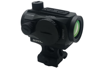 Image of BROWE 1x20 2 MOA Red Reflex Optic with 1/3 Co-Witness Mount, Black, One Size, BRO-2MOA-1/3