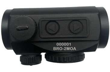 Image of BROWE 1x20 2 MOA Red Reflex Optic with Low Profile Mount, Black, One Size, BRO-2MOA-LP