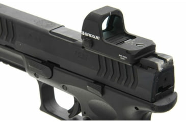 Image of BROWE 1x23mm 3 MOA Red Dot Micro Reflex w/DOCTER Footprint, No Base, Black, One Size, BMR-3MOA-NB