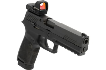 Image of BROWE 1x23mm 3 MOA Red Dot Micro Reflex w/DOCTER Footprint, SIG Dovetail Adapter, Black, One Size, BMR-3MOA-SIG