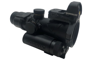 Image of BROWE 1x23mm 3 MOA Red Dot Micro Reflex w/RMR Footprint &amp; Bottom Loading Battery, ACC-011 4x32 Adapter, Black, One Size, BMR-3MOA-R-011