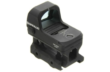 Image of BROWE 1x23mm 3 MOA Red Dot Micro Reflex w/RMR Footprint &amp; Bottom Loading Battery, 1/3 Co-Witness Mount, Black, One Size, BMR-3MOA-R-1/3CW