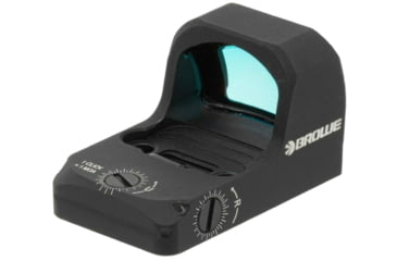 Image of BROWE 1x23mm 3 MOA Red Dot Micro Reflex w/RMR Footprint &amp; Bottom Loading Battery, No Mount, Black, One Size, BMR-3MOA-R
