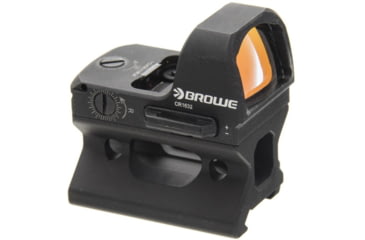 Image of BROWE 1x23mm 3 MOA Red Dot Micro Reflex w/RMR Footprint, Side Loading Battery w/Co-Witness Mount, Black, One Size, BMR-3MOA-RS-CW