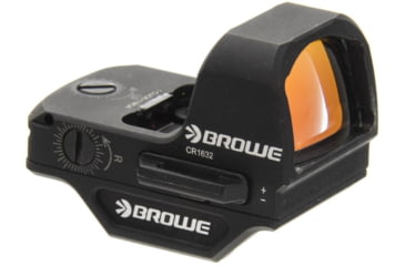 Image of BROWE 1x23mm 3 MOA Red Dot Micro Reflex w/RMR Footprint, Side Loading Battery w/Ultra Low Picatinny Mount, Black, One Size, BMR-3MOA-RS-LP