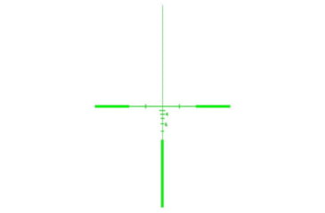 Image of BROWE 4x32 Combat Optic Rifle Scope, 5.56mm Crosshair, Full Line, Green, Black, One Size, BCO-003-FLG