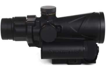 Image of BROWE 4x32 Combat Optic Rifle Scope, 7.62x39mm Chevron, Blue, Black, One Size, BCO-005B
