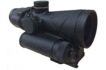 Image of BROWE 4x32 Combat Optic Rifle Scope, 5.56mm Chevron, Red, Black, BCO-001