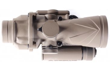 Image of BROWE 4x32 Combat Optic Rifle Scope, FDE 5.56mm Chevron, Amber, Flat Dark Earth, BCO-001A-FDE