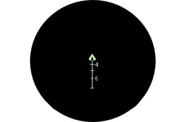 Image of BROWE 4x32 Sport Optic Rifle Scope, 5.56mm Chevron, Green, Black, BSO-001-A