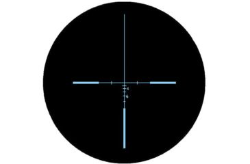 Image of BROWE 4x32 Sport Optic Rifle Scope, 5.56mm Crosshair, Blue, Black, BSO-003B-A