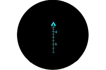 Image of BROWE 4x32 Sport Optic Rifle Scope, 7.62x39mm Chevron, Blue, Black, BSO-005B-A