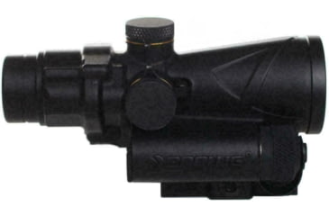 Image of BROWE 4x32 Tactical Optic Rifle Scope, 5.56mm Chevron, Blue, Black, One Size, BTO-001B