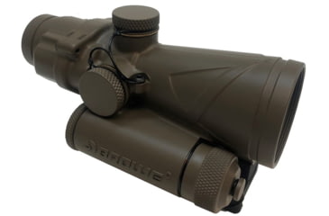 Image of BROWE 4x32 Tactical Optic Rifle Scope, 7.62x39mm Chevron, Amber, Flat Dark Earth, One Size, BTO-005A-FDE