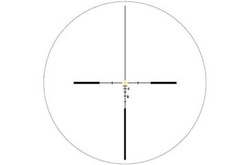 Image of BROWE 4x32 Tactical Optic Rifle Scope, 5.56mm Crosshair, Amber, Black, BTO-003A