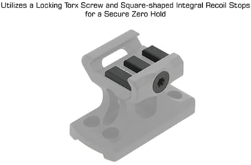 Image of BROWE Aimpoint T1 Co-Witness Mount, Black, One Size, MNT-TI-CW