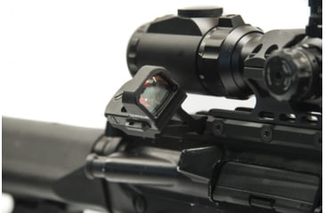 Image of BROWE Micro Reflex w/ 45 Degree Angle Mount, Black, BMR-3MOA-45