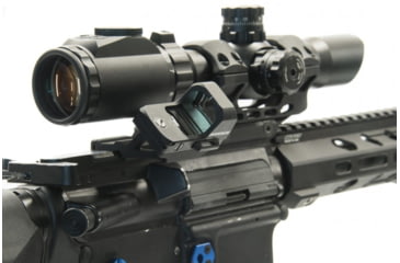 Image of BROWE Micro Reflex w/ 45 Degree Angle Mount, Black, BMR-3MOA-45