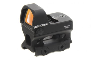 Image of BROWE Micro Reflex w/ Co-Witness Mount, Black, BMR-3MOA-CW