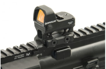 Image of BROWE Micro Reflex w/ Co-Witness Mount, Black, BMR-3MOA-CW