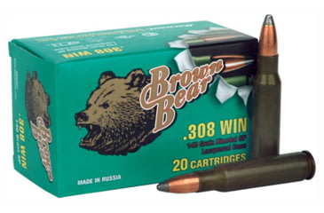 Image of Brown Bear .308 Winchester 140gr. Soft-point 20-pack