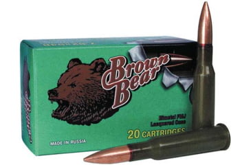 Image of Brown Bear .308 Winchester 145gr. Full Metal Jacket 20-pk