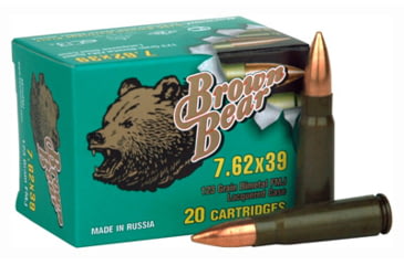 Image of Brown Bear 7.62x39 123gr. Fmj 500rd Case