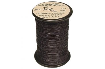 Image of Brownell Bullwhip Serving, Black .014 125 yds. FA-BDBL-014-JI