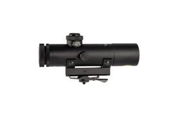 Image of Brownells Retro 4x Carry Handle Scope, 4x21mm, 35mm Tube, Fixed Focal Plane, Duplex Reticle, Black, RETRO4X