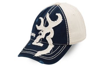 Image of Browning 2 Tone Buckmark Cap,Navy/Khaki 308014951