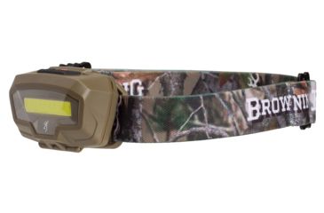 Image of Browning Night Gig Headlamp, 26-485 Lumens, Flat Dark Earth/Camo, 3713030