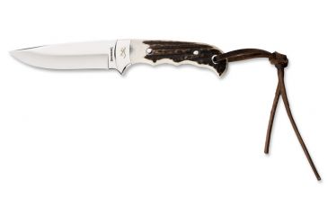 Image of Browning 525 Stag Handle,SS Fixed Blade Knife 322525