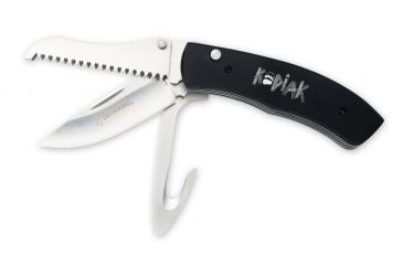 Image of Browning 627 Kodiak Black Handle,3 Blade Folding Knife 322629