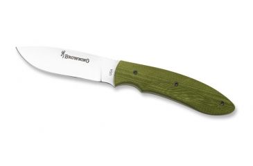 Image of Browning 745 Independence OD Green Handle,Fixed SS Blade Knife 322745