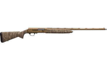Image of Browning A5 Sweet 16 Wicked Wing 2.75in Field Semi-Auto Shotgun, 16 Gauge, 28in BBL, Synthetic MO Bottomland Stock, Fiber Optic Front Sight/Ivory Mid-Bead, Bronze, 118475004