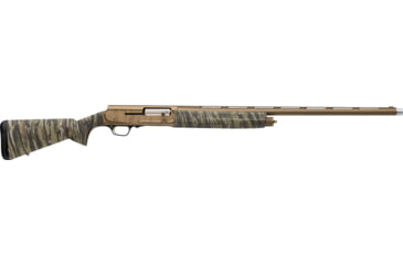 Image of Browning A5 Wicked Wing 2.75in Field Semi-Auto Shotgun, 16 Gauge, 26in BBL, Synthetic RT Original Stock, Fiber Optic Front Sight/Ivory Mid-Bead, Bronze, 119305005