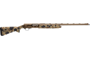 Image of Browning A5 Wicked Wing 3.5in Field Semi-Auto Shotgun, 12 Gauge, 28in BBL, Synthetic Vintage Tan Stock, Fiber Optic Front Sight/Ivory Mid-Bead, Bronze, 119072004